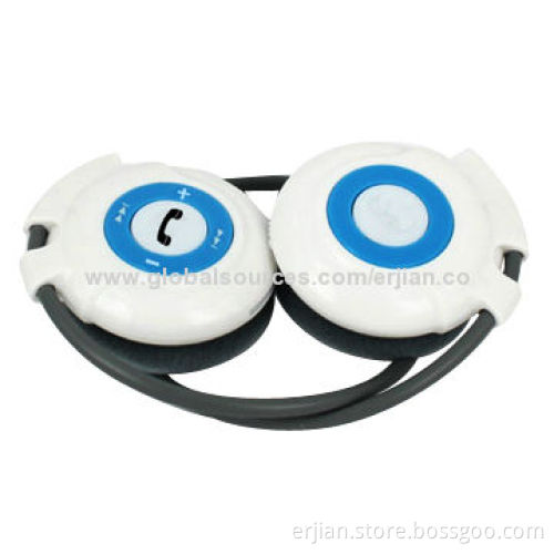 Bluetooth Headset with 3-in-1 Features for Smartphone, Tablet PC, Laptop with TF-card Reader and FM